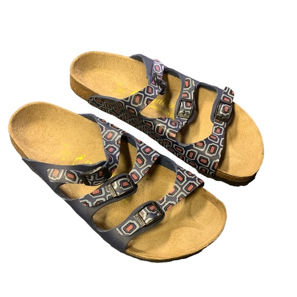Birkenstock Papillio Sandals Size 40 US 9 Three Straps - Picture 1 of 4